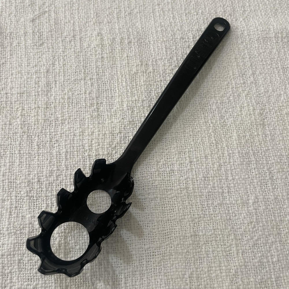 VINTAGE Black ULTRATEMP Kitchen Utensils Pasta Measure Serving Spoon USA‎